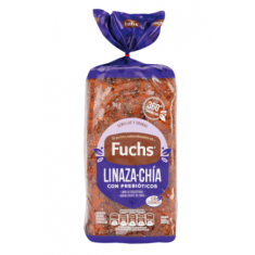 Pan de molde Fuchs chia linaza 380 g