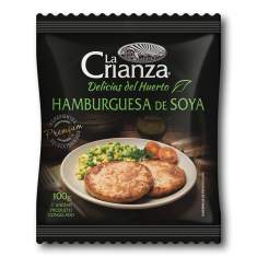 Hamburguesa de Soya La Crianza 100g