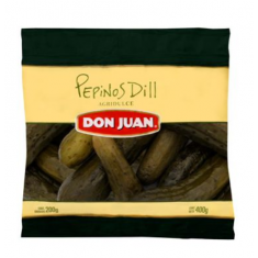 Pepinillos Dill agridulce 180gr  Don Juan