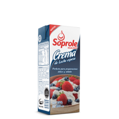 Crema espesa Soprole 200gr