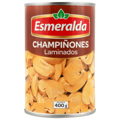 Champiñones laminados 400g Esmeralda
