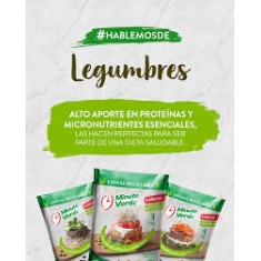 Hamburguesa De Garbanzos Minuto verde