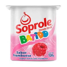 Yoghurt soprole Frambuesa 120 grs