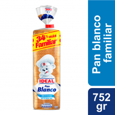 Pan Blanco Ideal  550gr