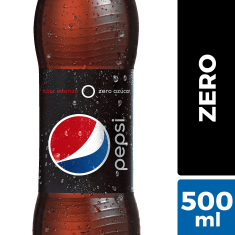 Bebida Pepsi zero 500 ml