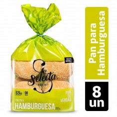 Pan Hamburguesa Selecta 8 uni