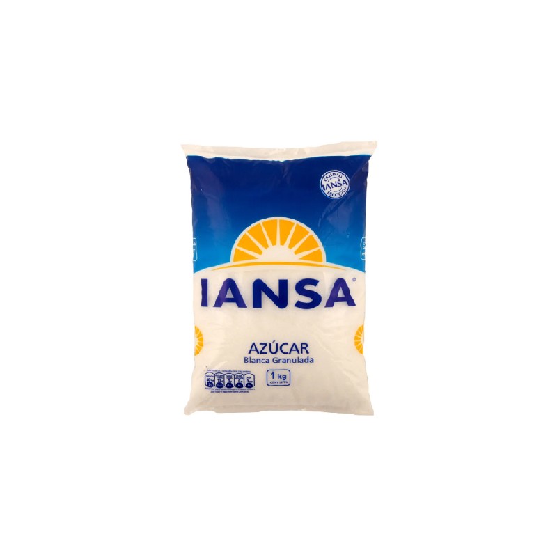 Azúcar Blanca Granulada Iansa 1 Kg 5326