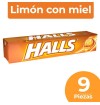 Halls limon y miel 25,2gr