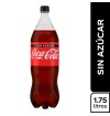 Coca cola sin azucar 1.75 litro