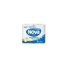 Toalla de Papel Nova Ultra Absorb Mega Rollo 2