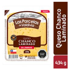 Queso chanco Las Parcelas laminado 434 g